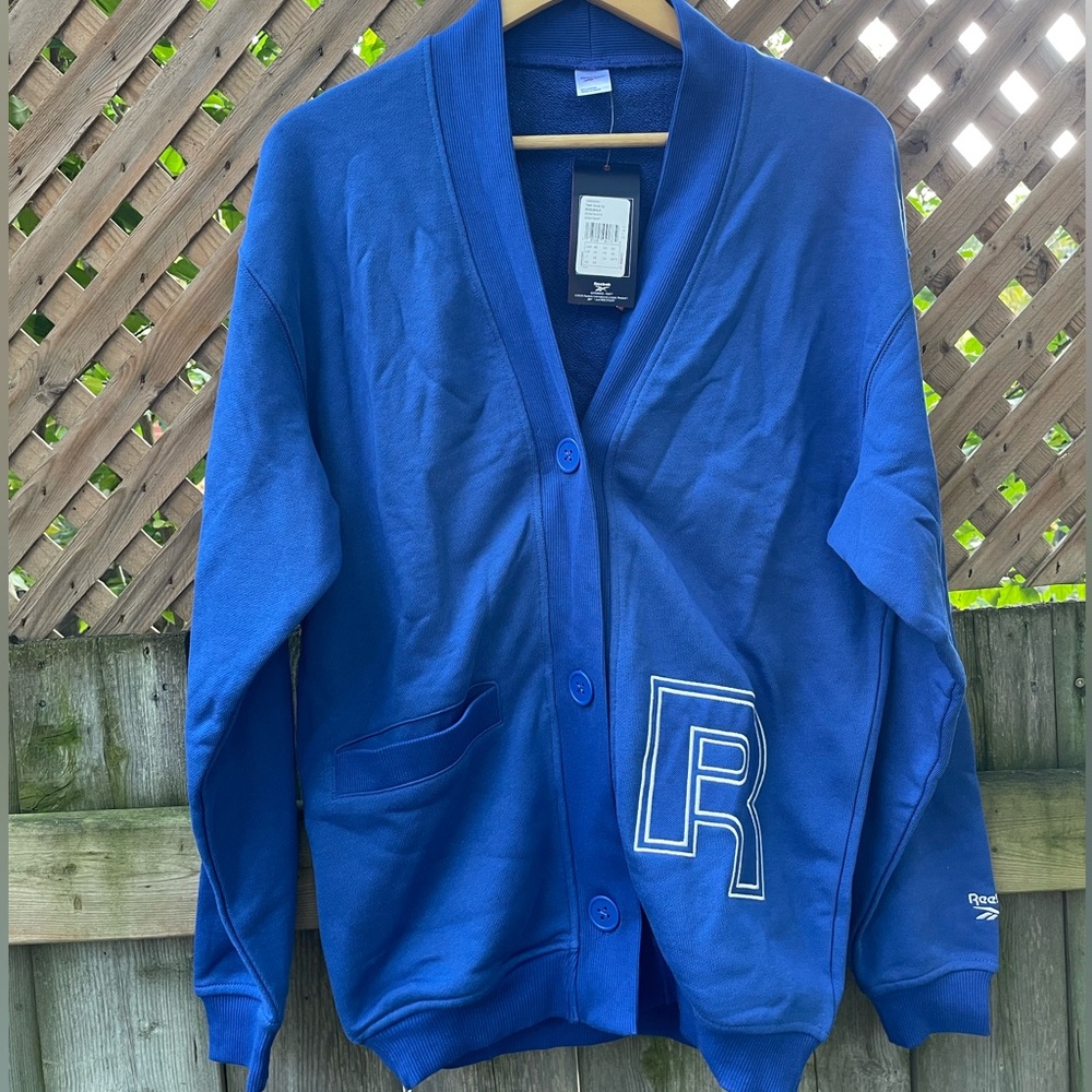 Reebok “Team Coverup” Cardigan